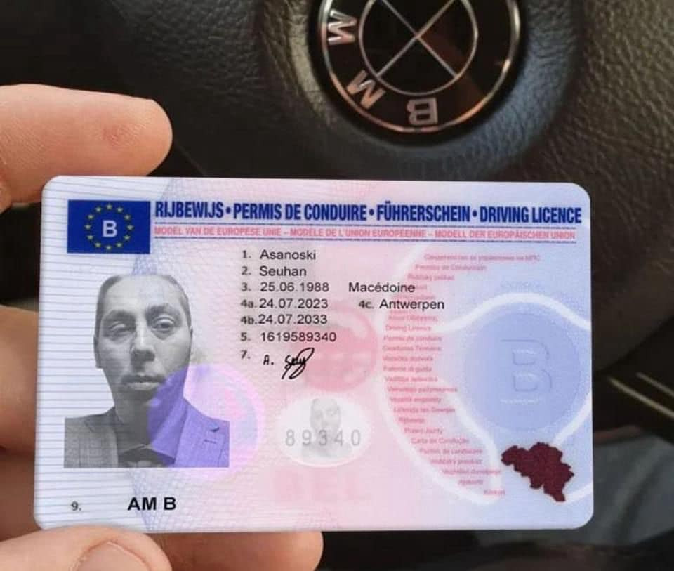 Buy Real Belgian Drivers licensce