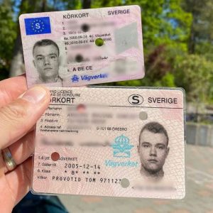 Swedish drivers license online