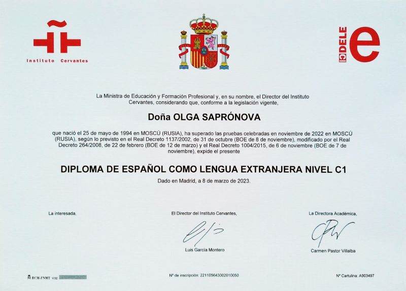 Obtén un DELE válido en línea