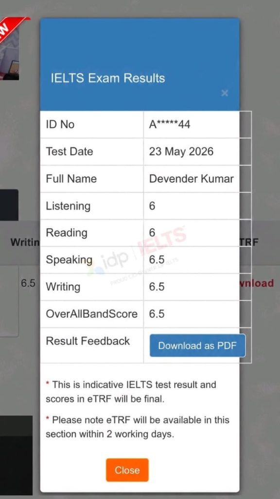 Real IELTS Certificate online